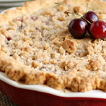 Cherry Crumb Pie